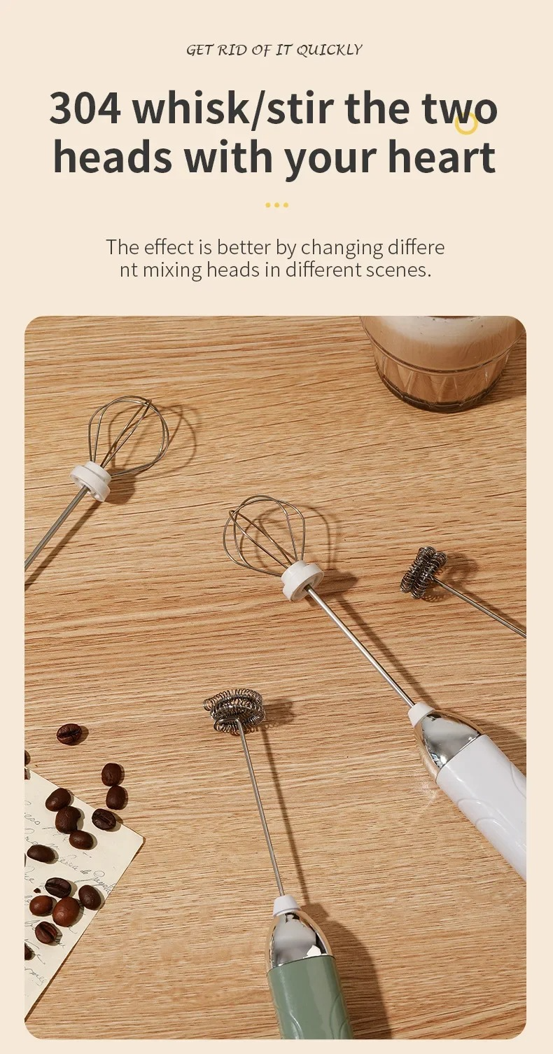 3-speed Mini Milk Frother