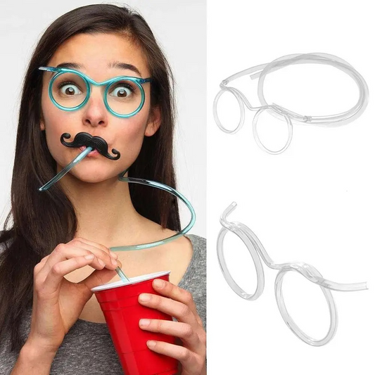 Straw Eye Glasses
